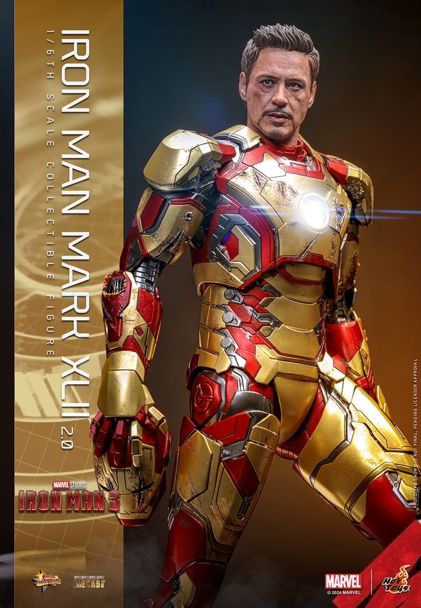 Iron Man Mark XLII (2.0) Sixth Scale Figure by Hot Toys | Sideshow