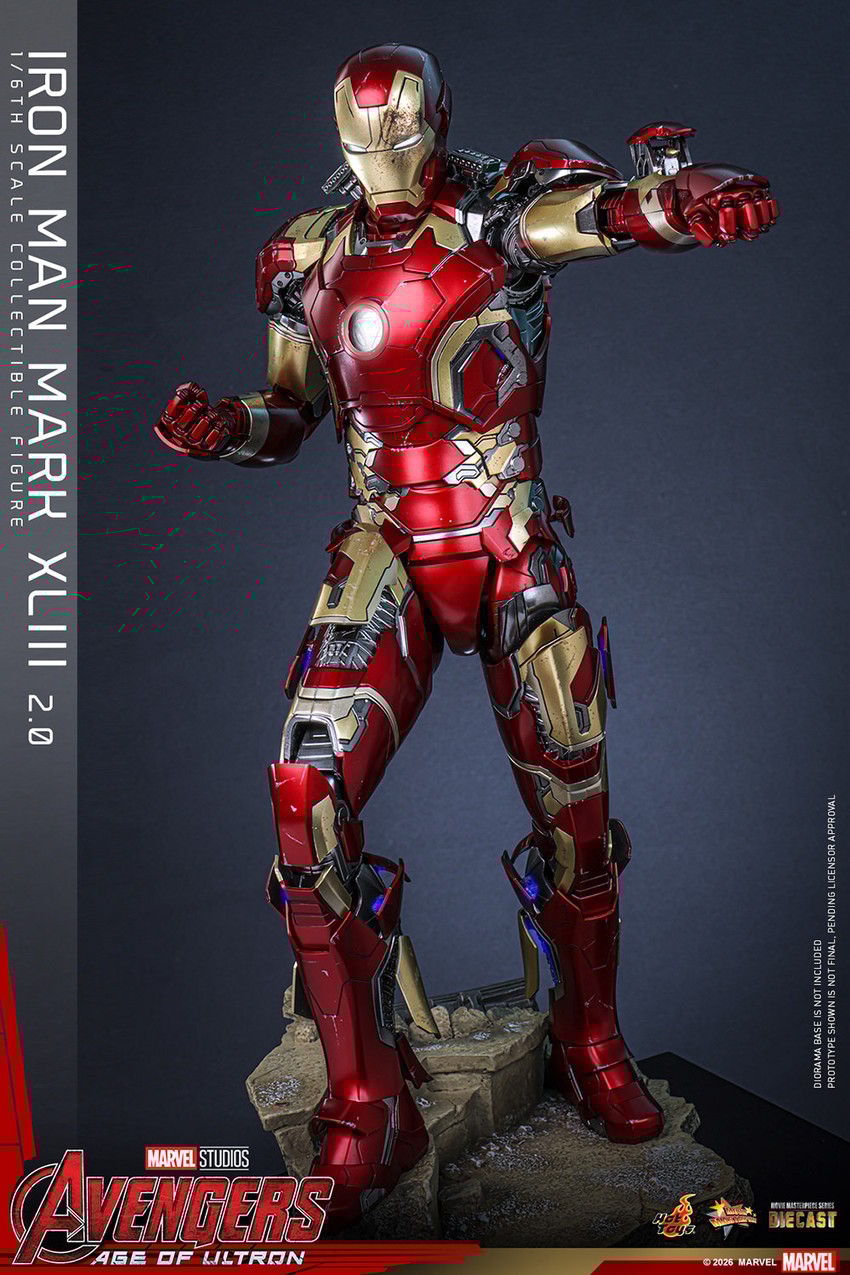 Iron Man Mark XLIII (2.0) Sixth Scale Figure by Hot Toys