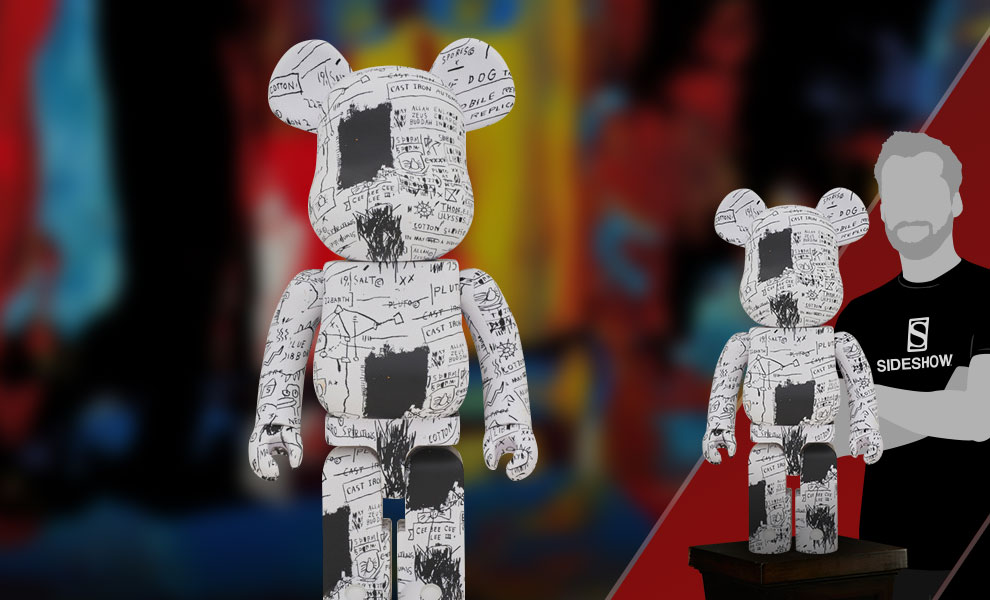 Be@rbrick Jean-Michel Basquiat #3 1000% Figure | Sideshow Collectibles