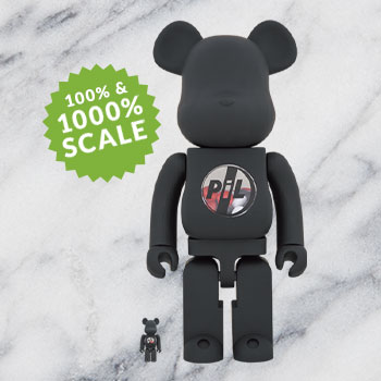 Be@rbrick PiL 100% and 1000% Collectible Set by Medicom Toy