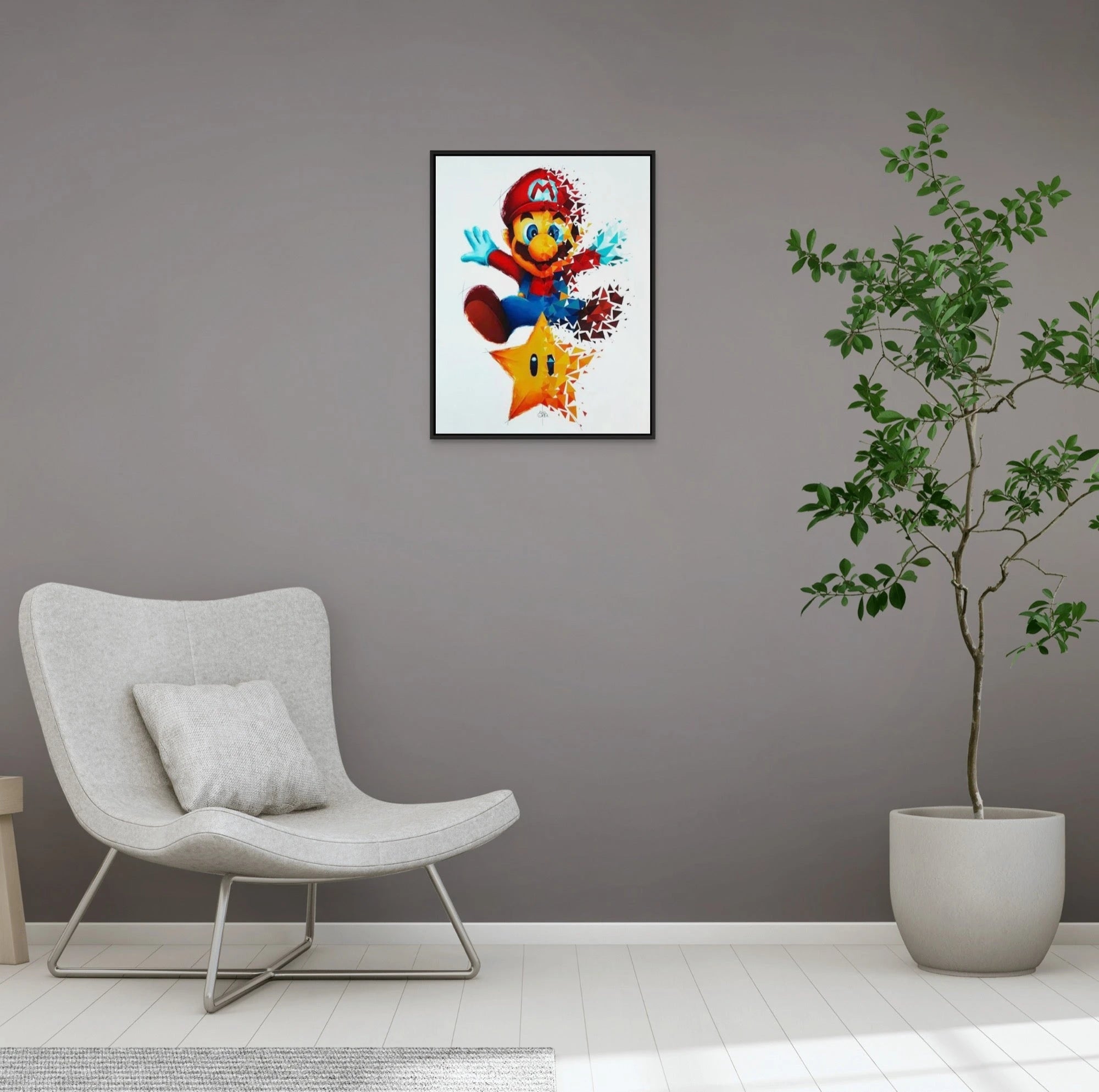 Sabrina Beretta : Super Mario Star | Signature Fine Art