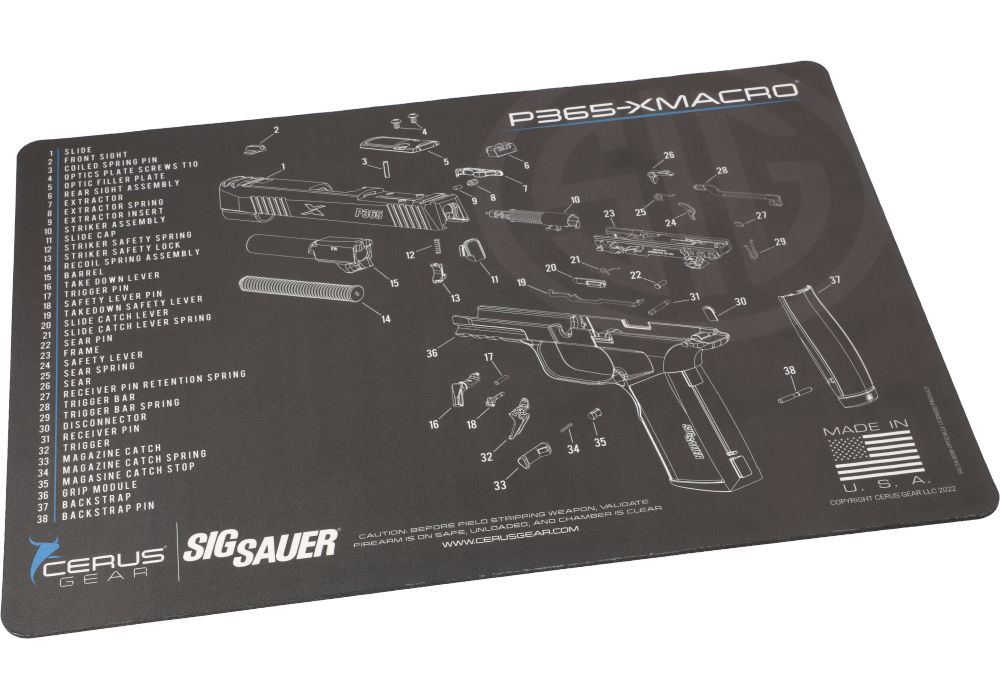 P365-XMACRO GUN MAT-CERUS GEAR