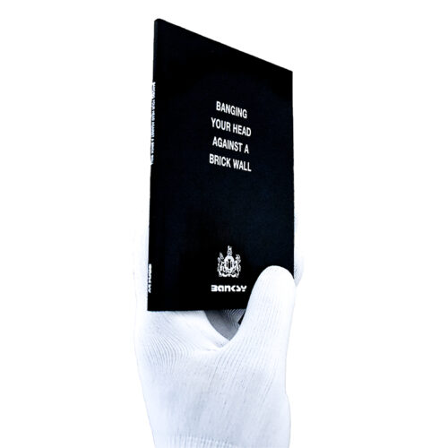 BANKSY Banging Your Head Against a Brick Wall (Mini Book)