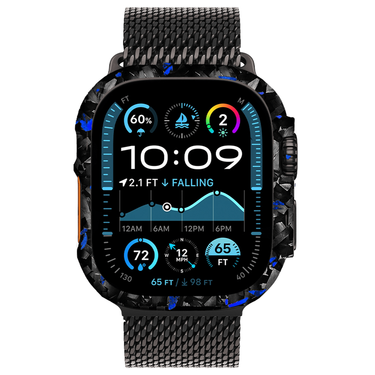 Apple Watch Flake Forged Carbon Fiber Case – Simply Carbon Fiber