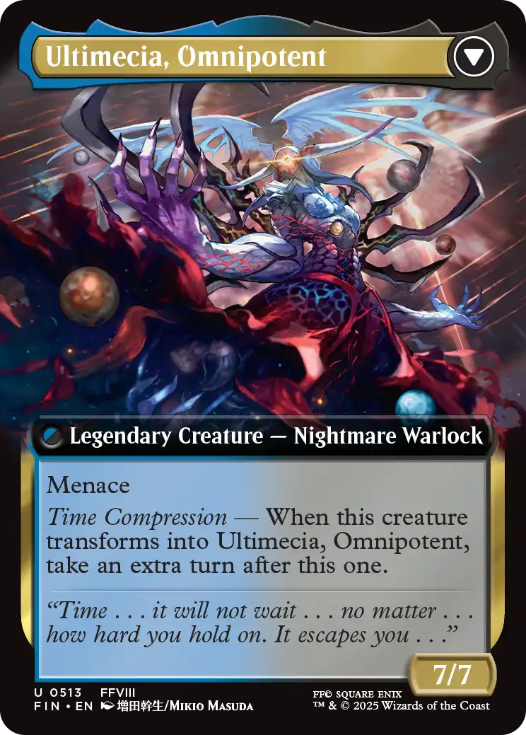 未来の魔女、アルティミシア/Ultimecia, Time Sorceress (拡張アート版
