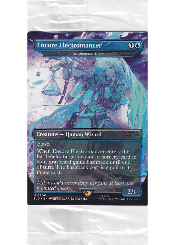 アンコールの電術師/Encore Electromancer 【英語版】 [SLD-青MR