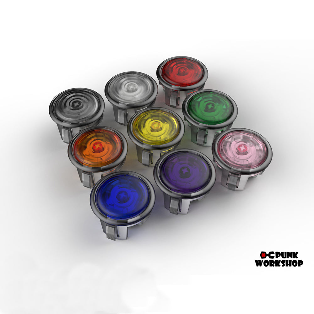 13pcs 24mm 1pcs 30mm Original PUNK WORKSHOP PWS Blaze Buttons for