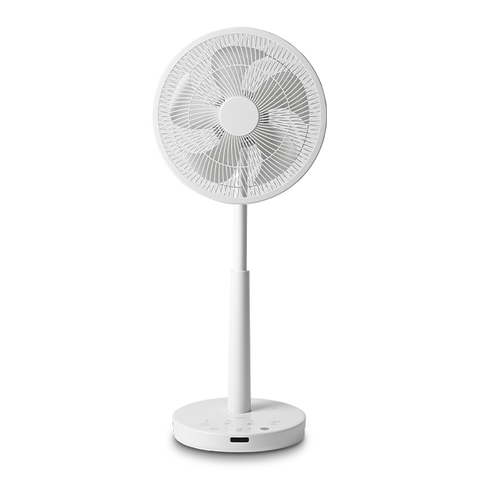 DC 音声操作 サーキュレーター扇風機 シロカのポチタマ扇｜シロカ