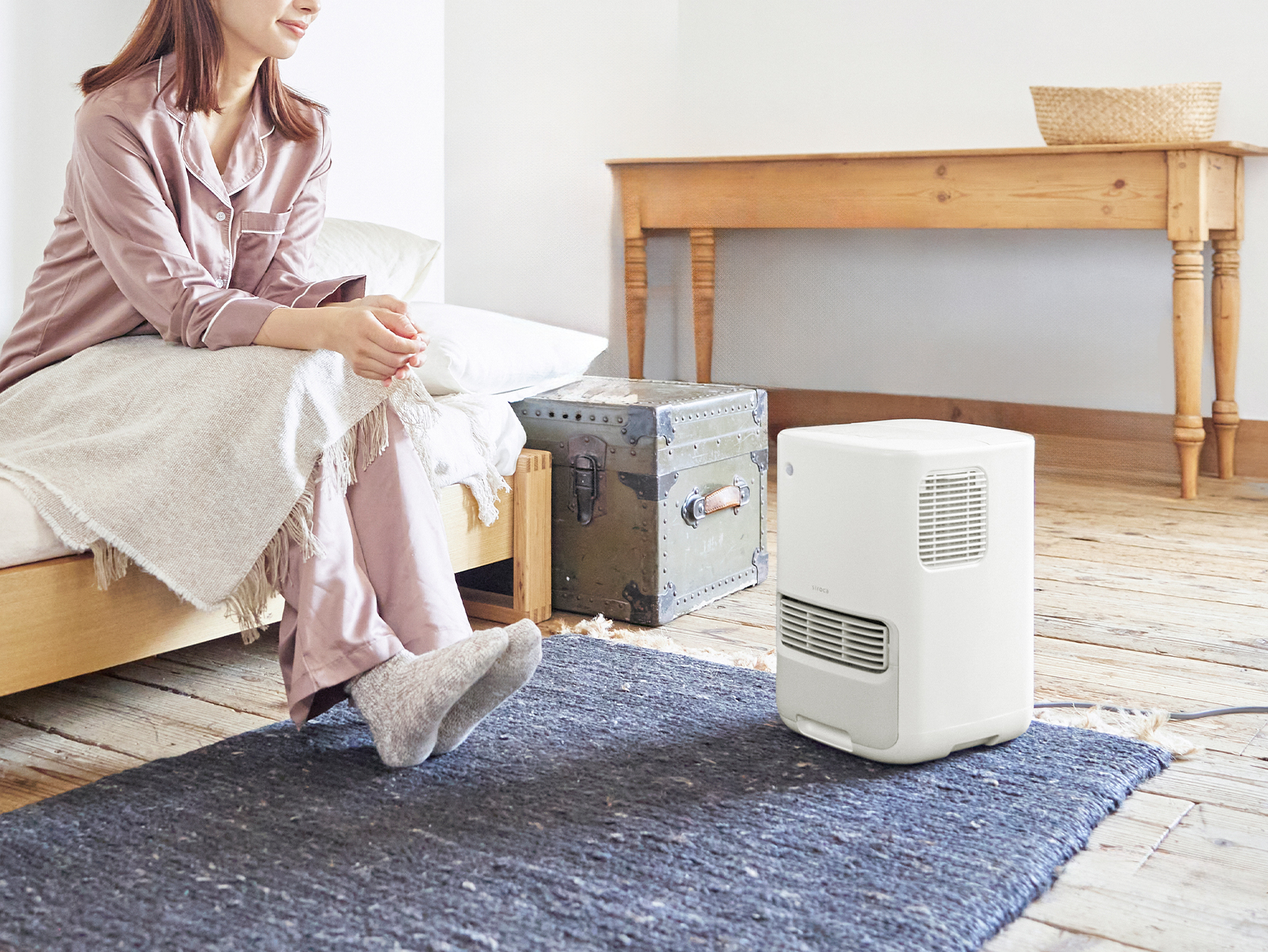 加湿機能付き セラミックファンヒーター ポカプラス - シロカ株式会社