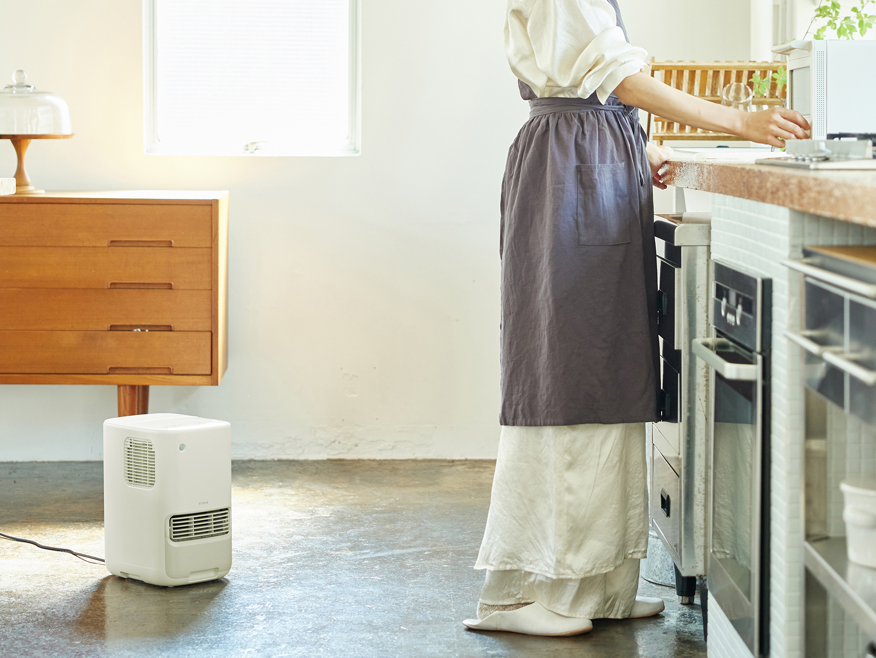 加湿機能付き セラミックファンヒーター ポカプラス - シロカ株式会社