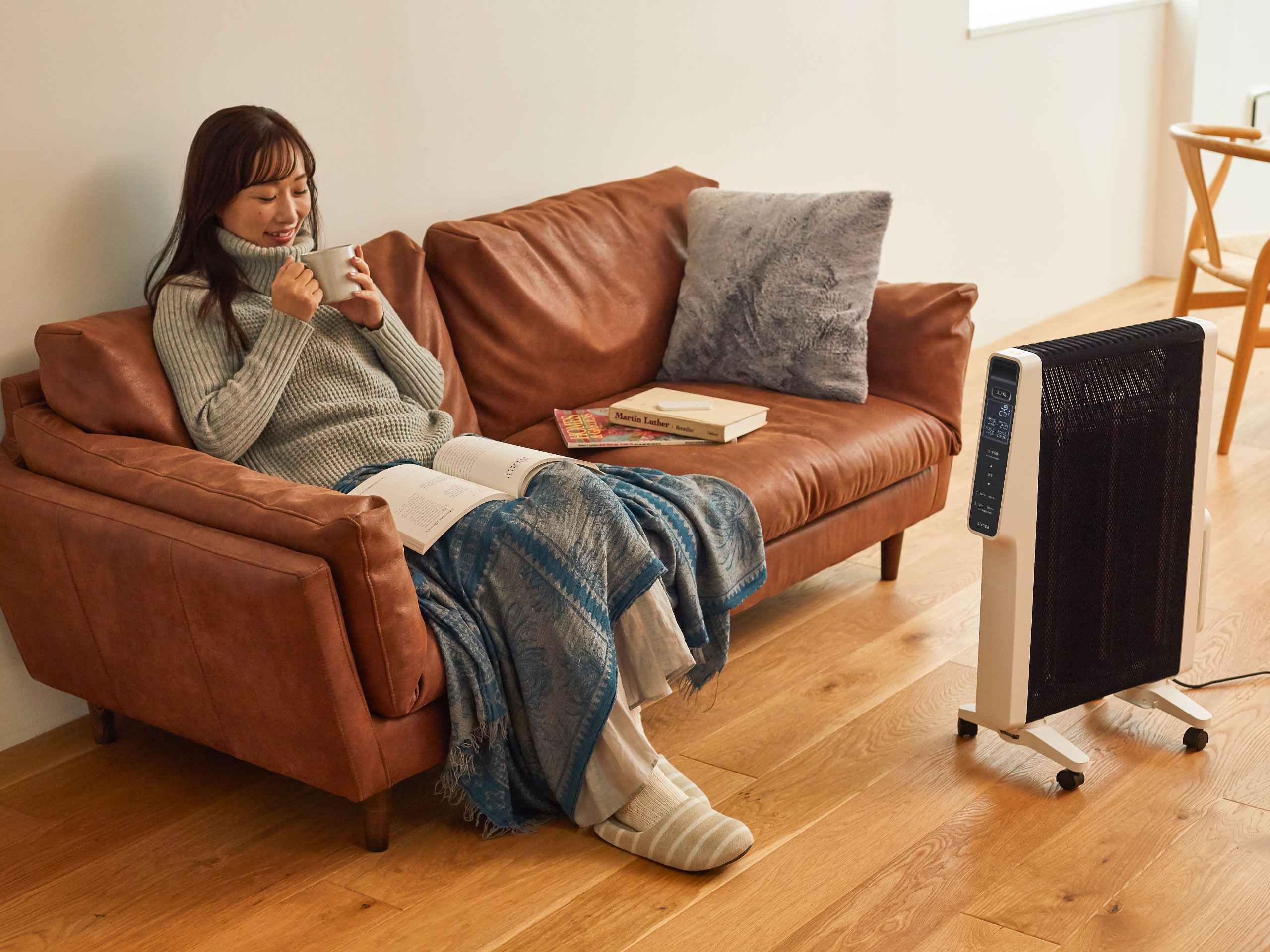 遠赤軽量ヒーター かるポカ® SN-M451 - シロカ株式会社