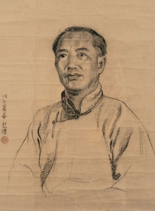 首任中央美院院长——徐悲鸿素描作品欣赏- 设计无忧网