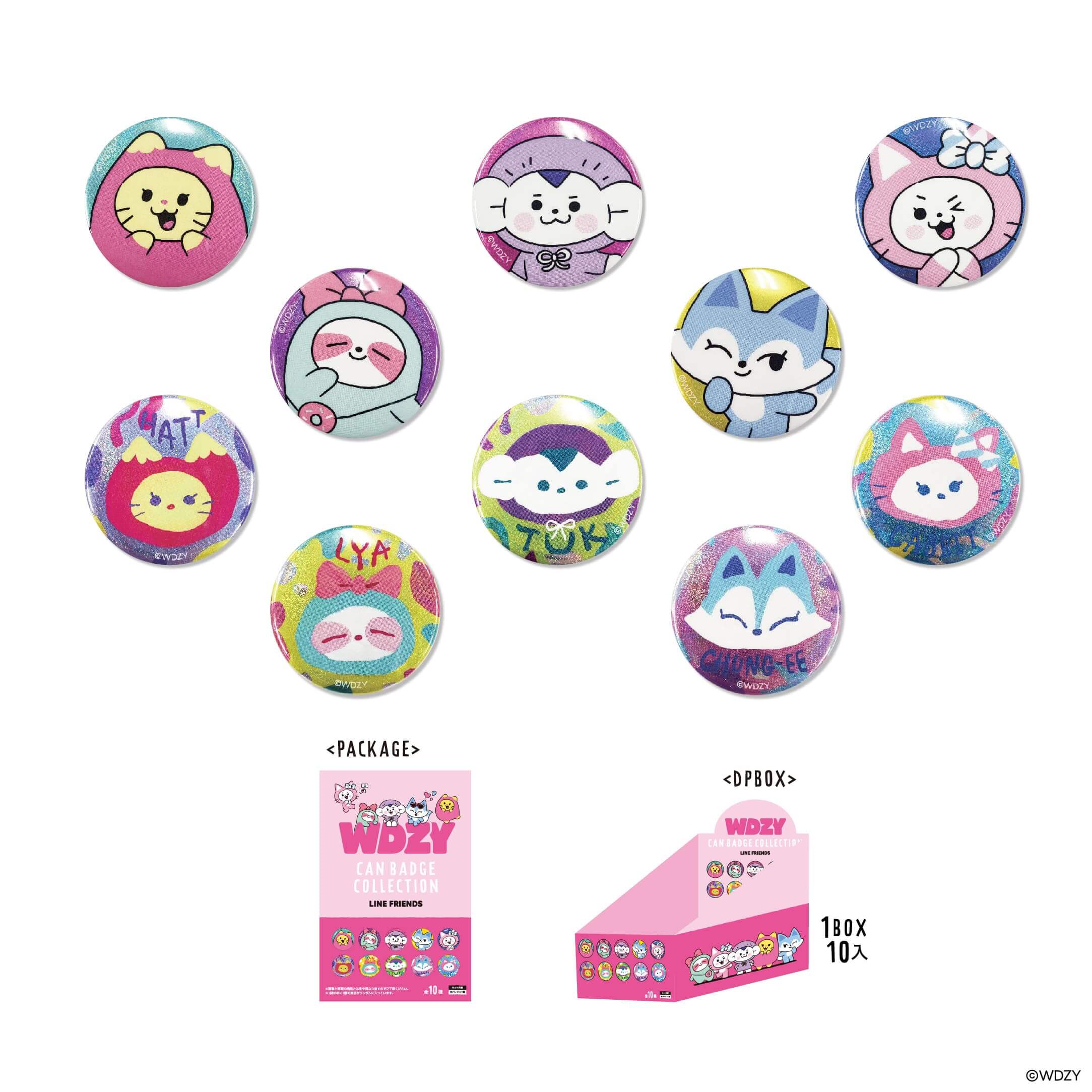 WDZY缶バッジコレクション | エスケイジャパン