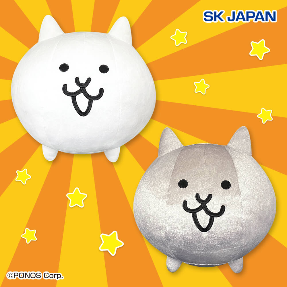 にゃんこ大戦争 BIGぬいぐるみ(ネコ&メタルネコ) プライズの情報サイト