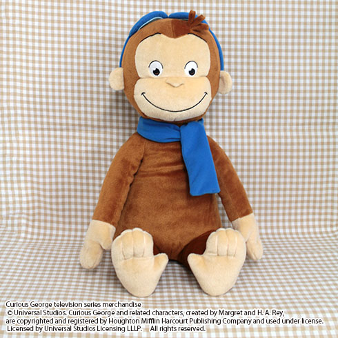 おさるのジョージ パイロット超BIGぬいぐるみ プライズの情報サイト