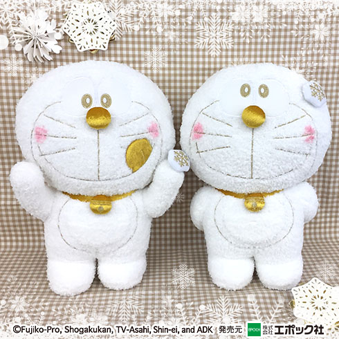 ドラえもんホワイトBIGぬいぐるみGOLD2017【ラウンドワン限定