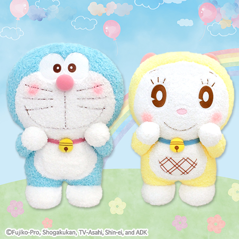 ドラえもん&ドラミちゃんふんわりカラーBIG2 プライズの情報サイト