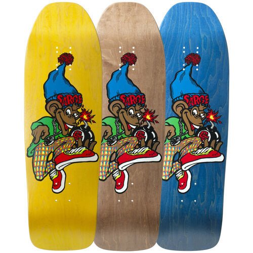 old-school skateboard reissue The New Deal Sargent Monkey SP