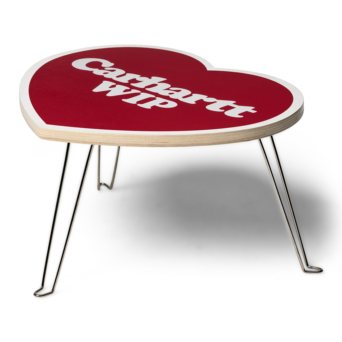 Carhartt WIP Heart Folding Table Scarlet/White | Skatestore