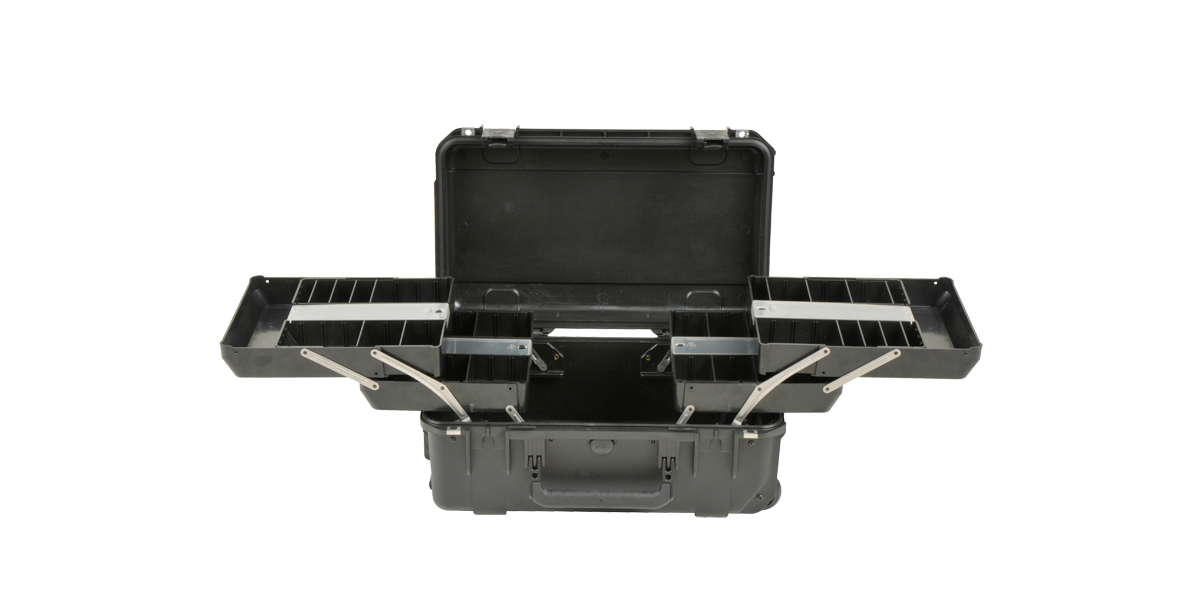 iSeries 2011-7 Tech Box - Dual Trays | Waterproof Case