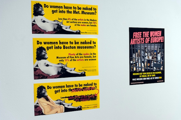 Guerrilla Girls protest art on display in Salt Lake City