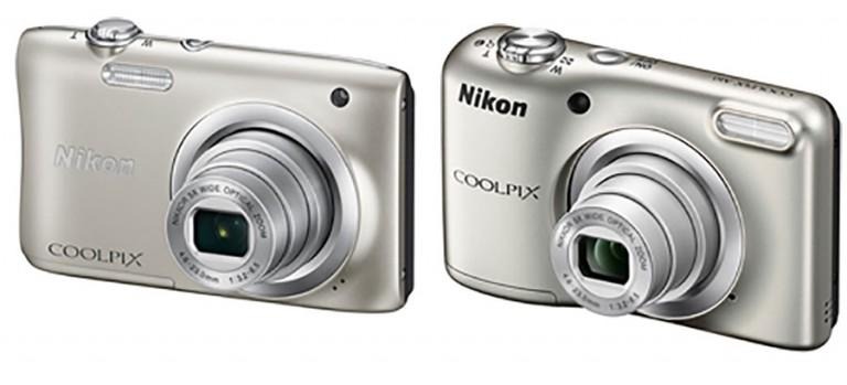 Nikon Coolpix A100 And A10 Cameras Pack 5x Optical Zoom And Slim