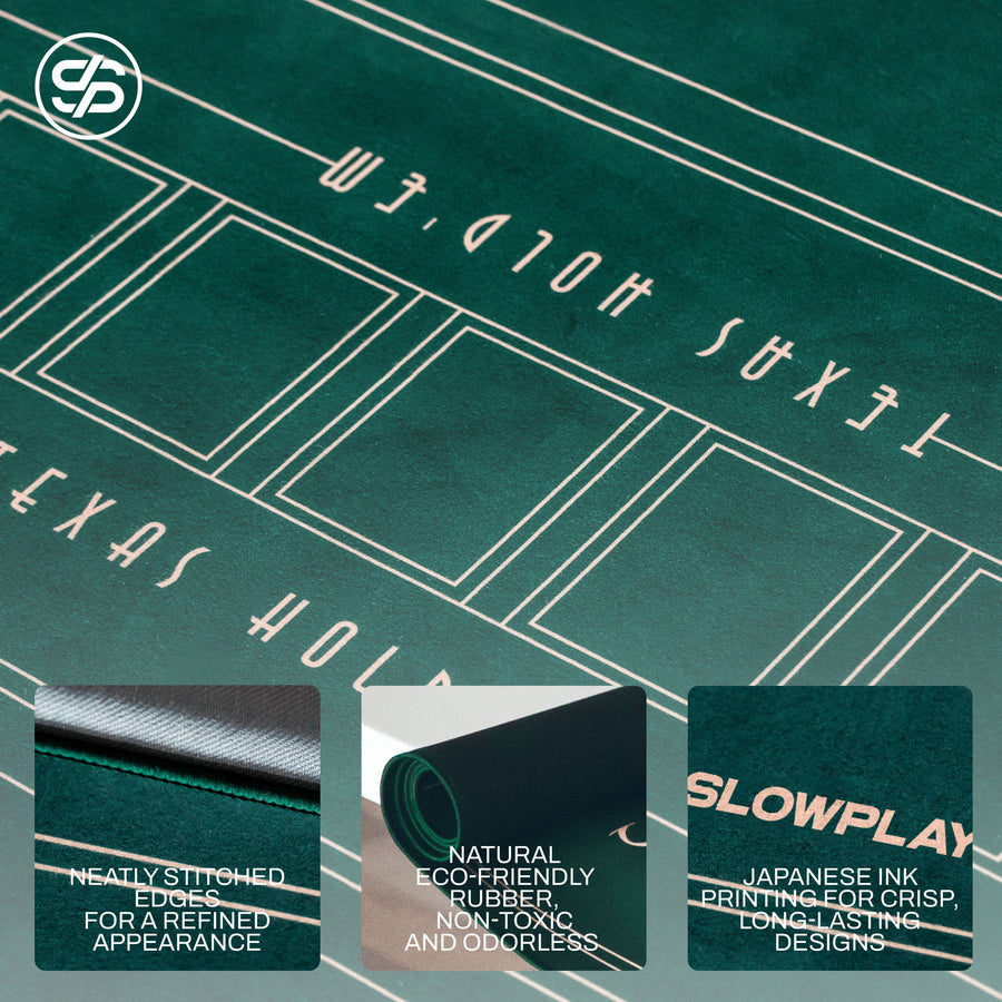 Nashポーカーマット｜SLOWPLAYプロフェッショナルポーカー製品