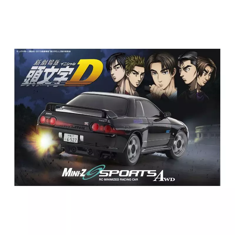 Kyosho Mini-Z MA020 Sports 4WD Initial-D Skyline GT-R R32 (KT19