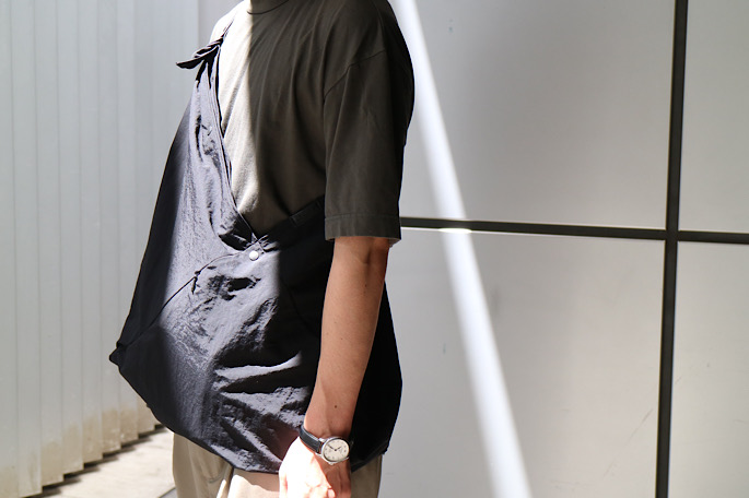 span nylon-wrap bag L- | SLOW - スロウ 公式サイト | 革製のバッグ