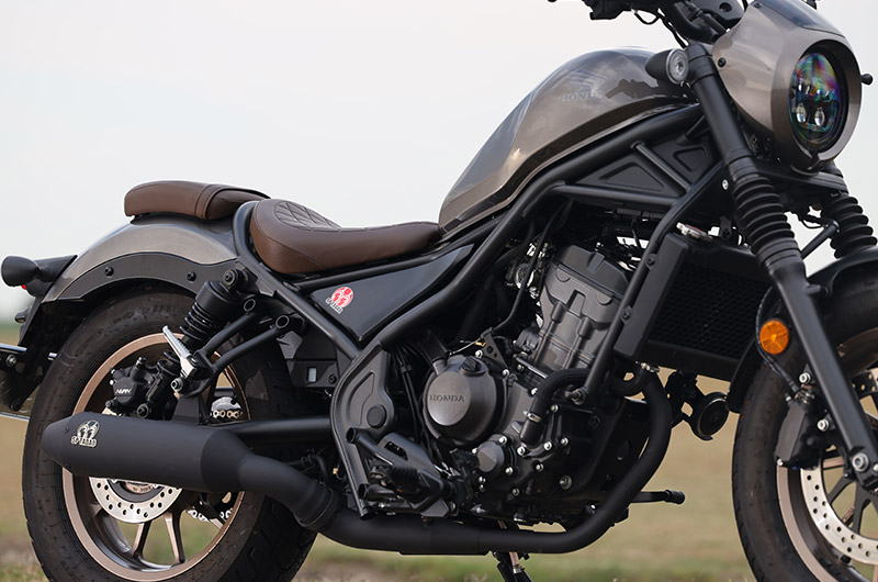 23-レブル250/S Edition/Eクラッチ｜POWERBOXサイレンサー カスタム