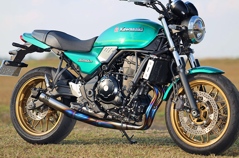Kawasaki Z650RS (8BL-ER650M) POWERBOX FULL 2in1チタンブルー| SP