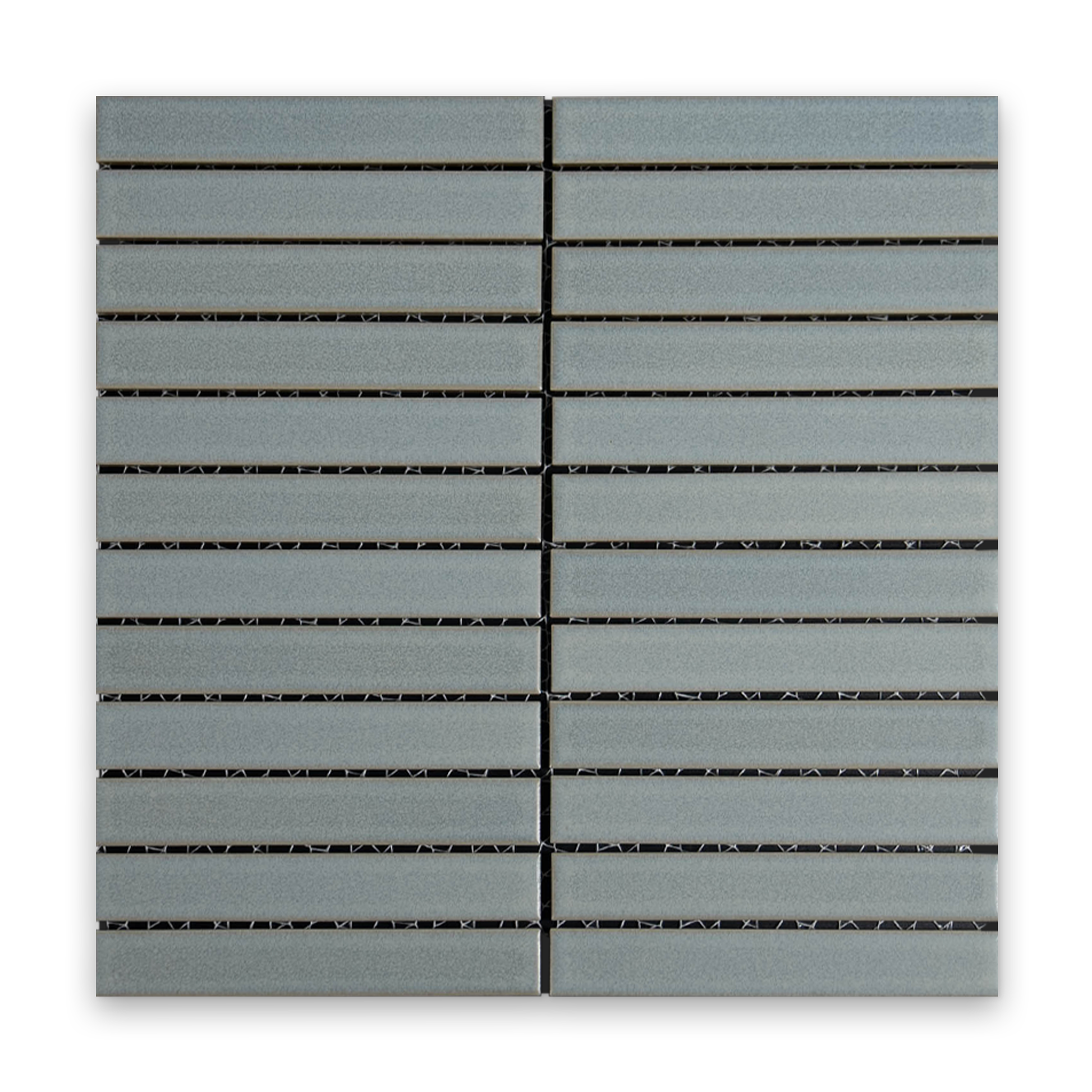 Akuza 1x6 Sky Matte Stacked Mosaic – Stone Products Unlimited