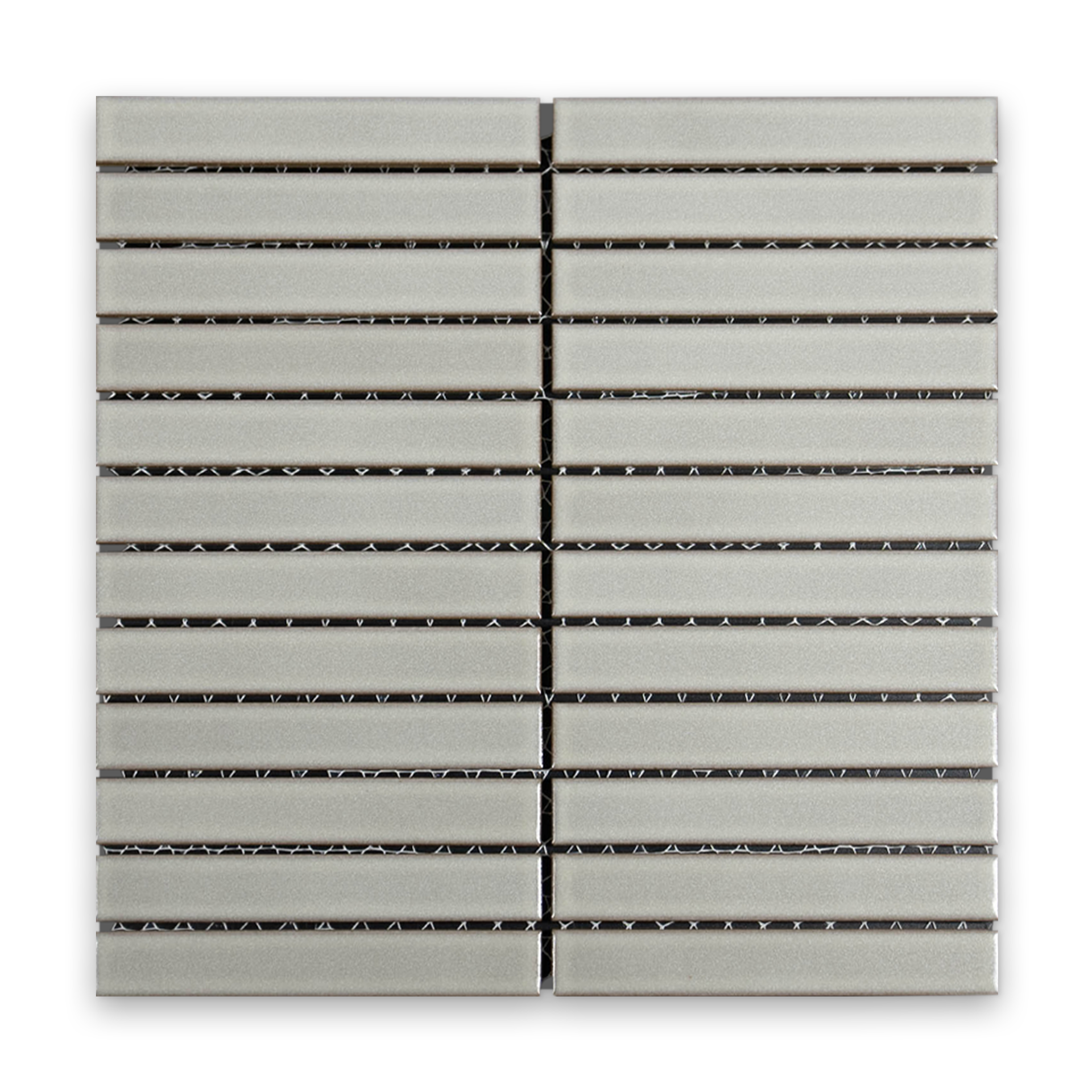 Akuza 1x6 Moon Matte Stacked Mosaic – Stone Products Unlimited