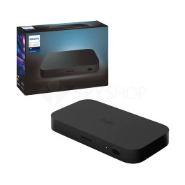 Sync Box Philips Hue Wi-Fi, sincronizare lumini, 4 porturi