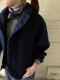 KAPITAL シャギーメルトン ドルマンジャケット | SPACE MOO スペース