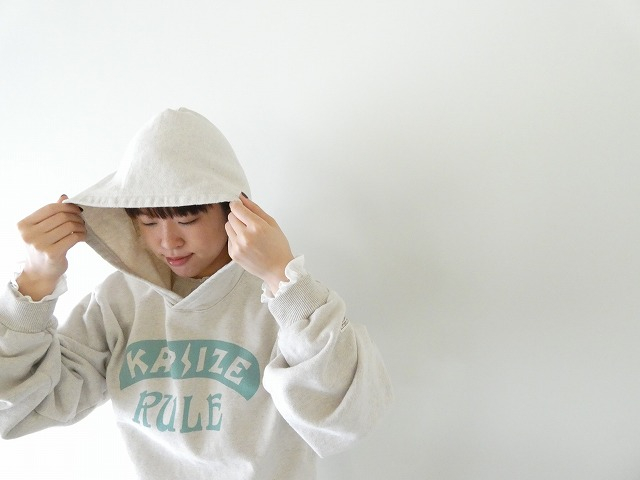 KAPITAL(キャピタル) 裏毛フードスウェット KAPSIZE RULEpt(K2511LC161