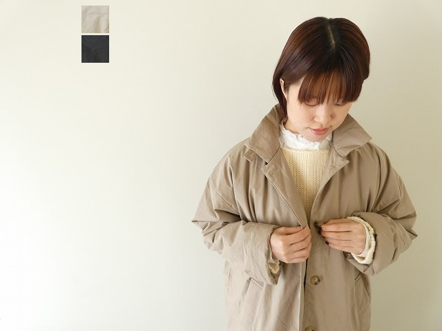 mao made(マオメイド) NEW STANDARD ロング丈ステンカラーコート