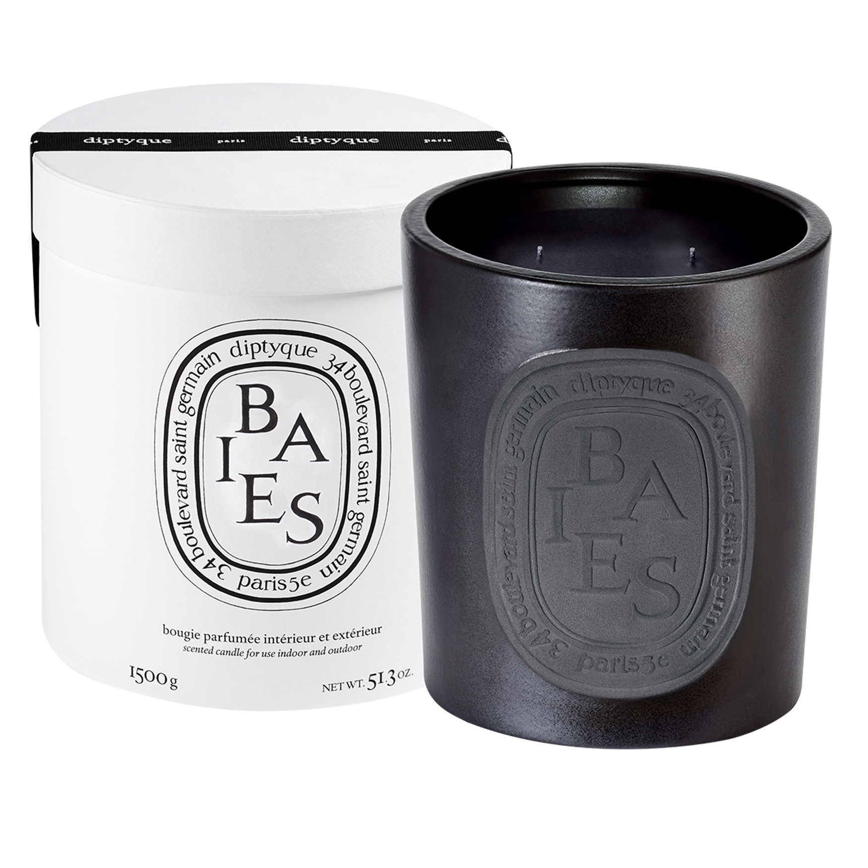 Diptyque Black Baies Large Scented Candle | Space NK