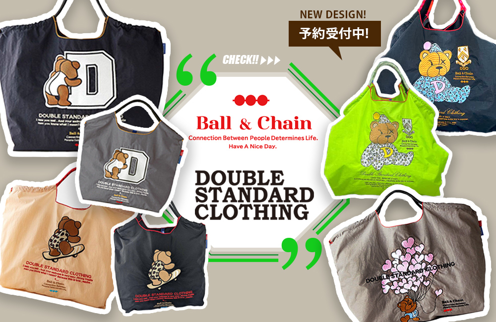 ボール＆チェーン×ダブスタ限定コラボエコバッグ☆ | DESERT ROSE