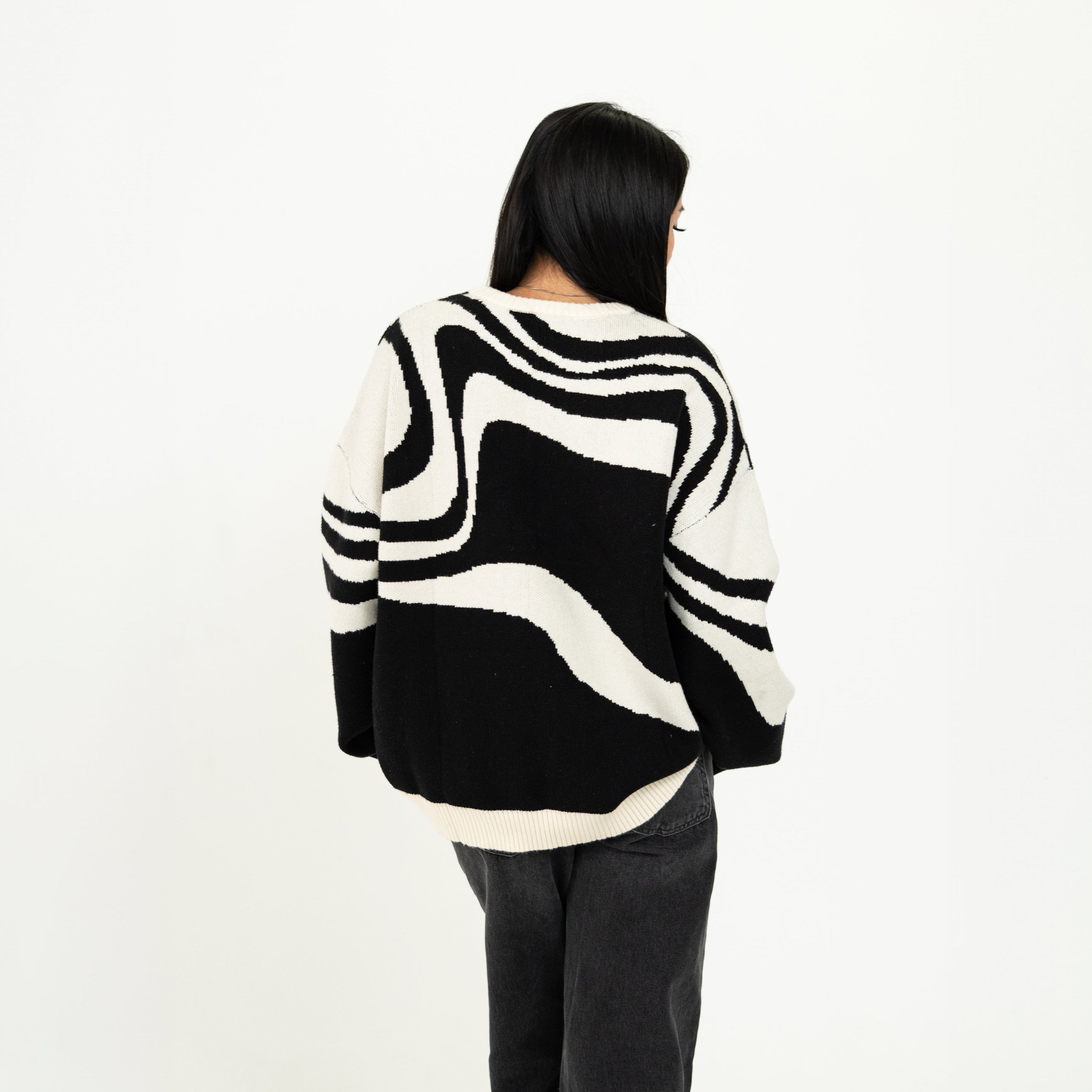 Cursed Path Knit Sweater - SparkTrendz