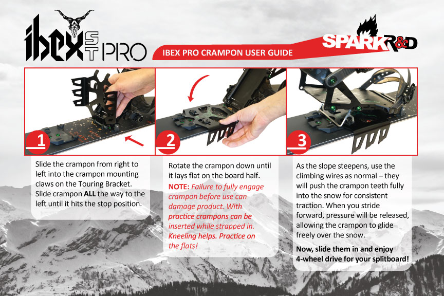 SPARK R&D ibex pro クランポン SPARK Ru0026D IBEX proクランポン