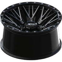 XPD-717 Storm – Gloss Black Milled – SPDLine Wheels