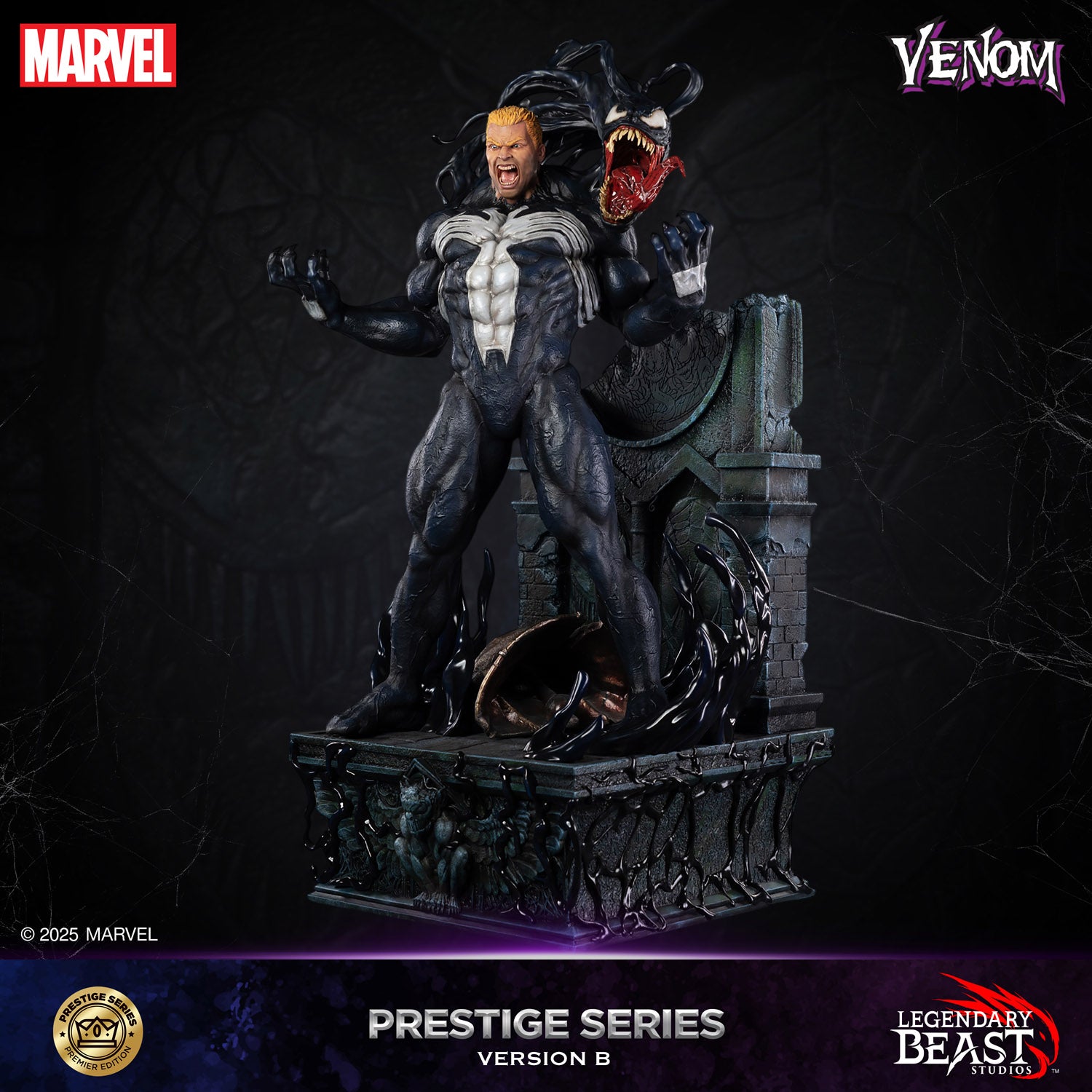 Venom (Ver. B) Prestige Series 1/3 Scale Statue - Spec Fiction Shop