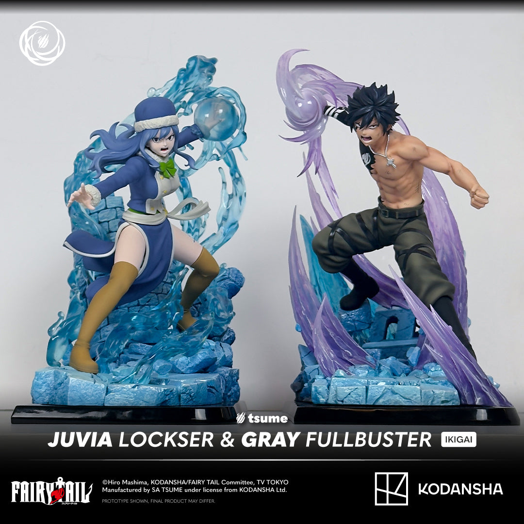 Fairy Tail - Grey Fullbuster & Juvia Lockser Ikigai 1/6 Scale
