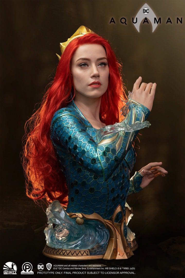 Aquaman: Mera 1:1 LIfe Size Bust - Spec Fiction Shop