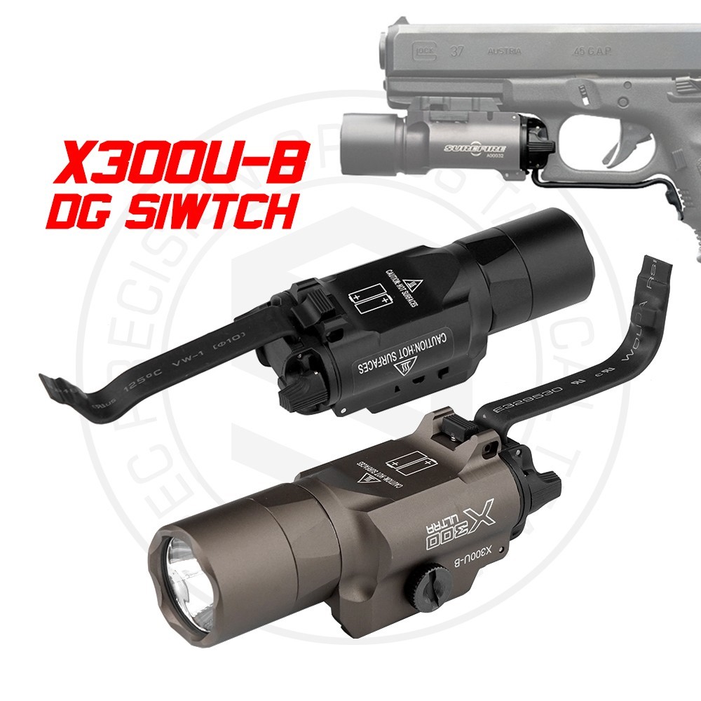X300U-B Weapon Light with DG Switch For GLOCK Staccato