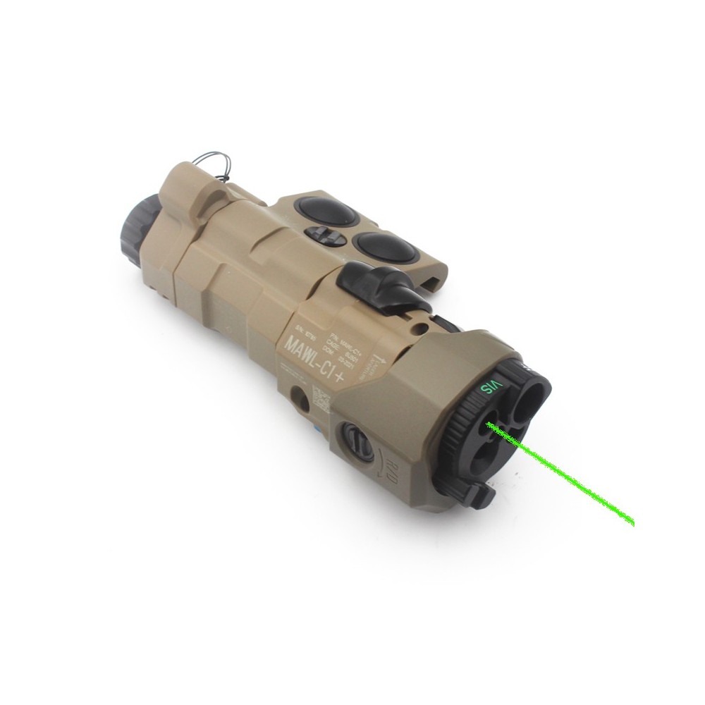 MAWL-C1+ レプリカ IR 照準レーザー/イルミネーター ミルシム エアガン