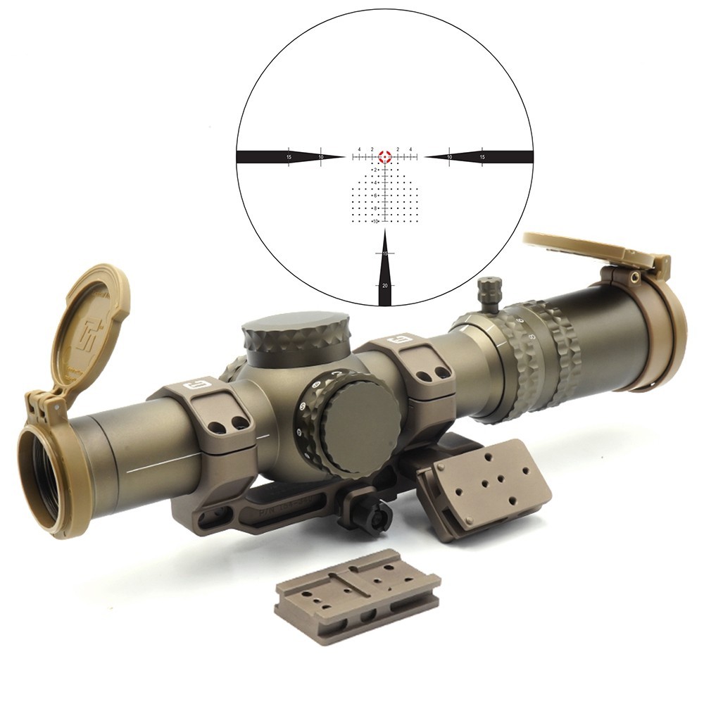 Evolution Gear ATACR 1-8 FDE 34mm FFP LPVO Riflescope Mil Spec Ver