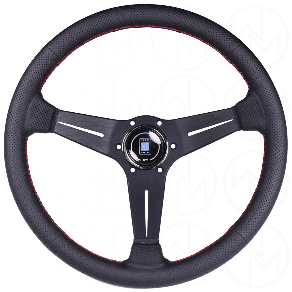 Nardi Sport Rally Deep Corn Quad Steering Wheel - 350mm Perforated