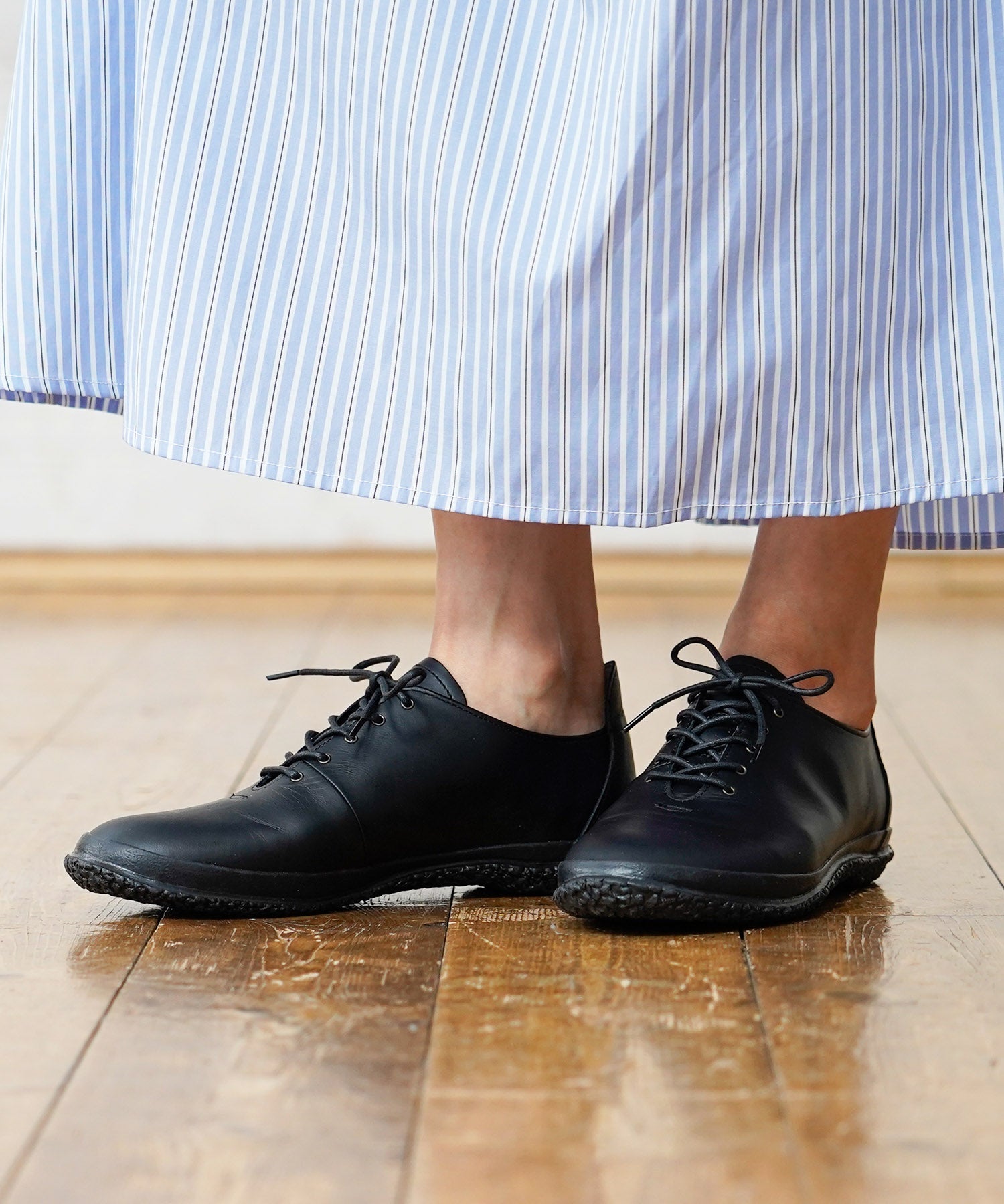 SP-1801 Black | 国産ハンドメイド スニーカー スピングル